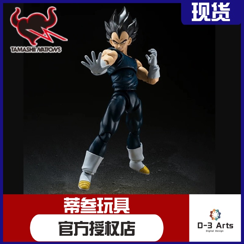 正版 SHF 黑发贝吉塔龙珠SUPER HERO超级英雄剧场比达可动现货