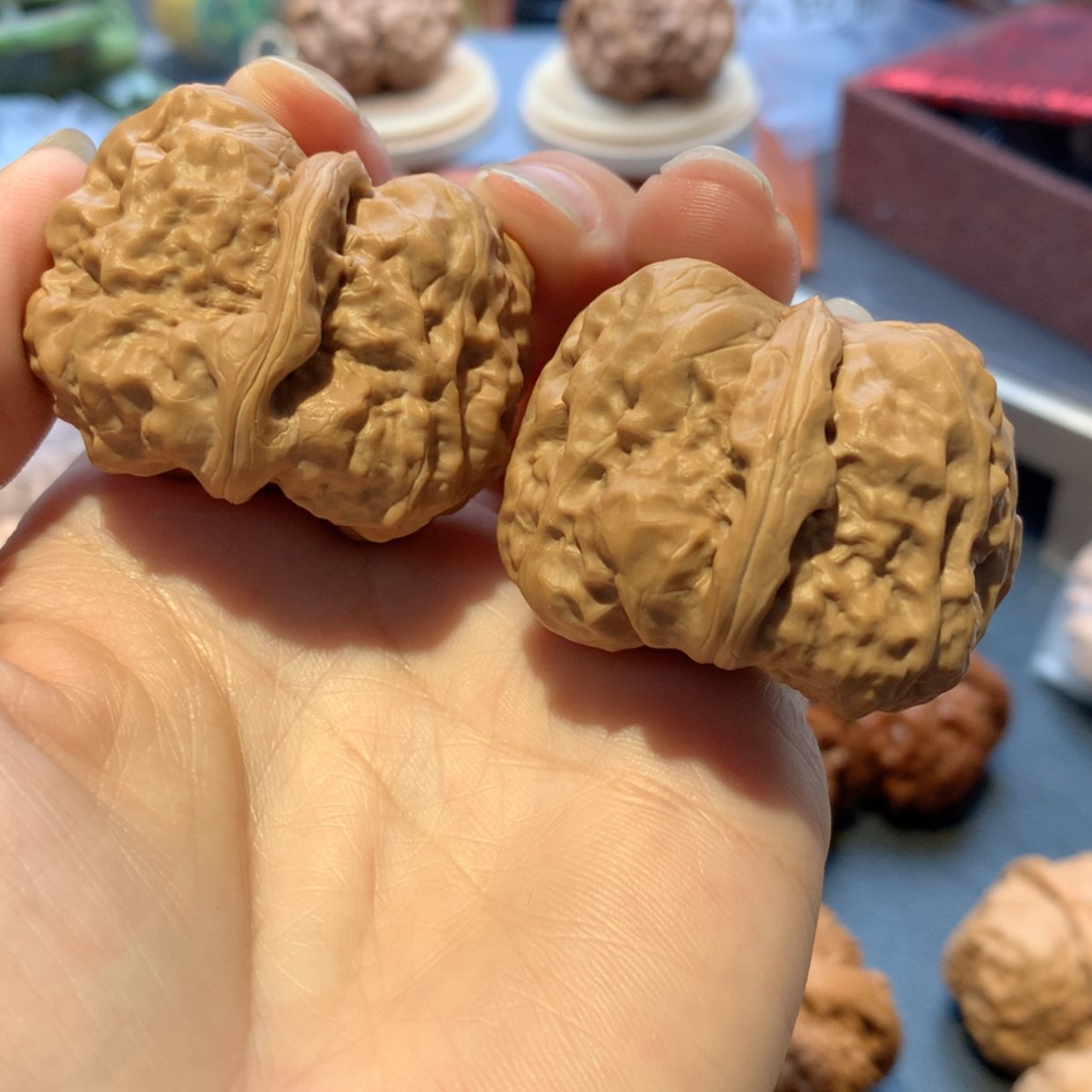 【闪购商品】桃核吊坠39青蛙老树果