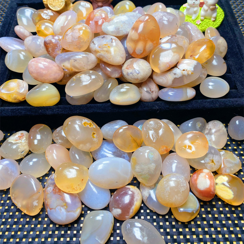 马达加斯加樱花玛瑙石２－３Ｃｍ鱼缸石花盆石