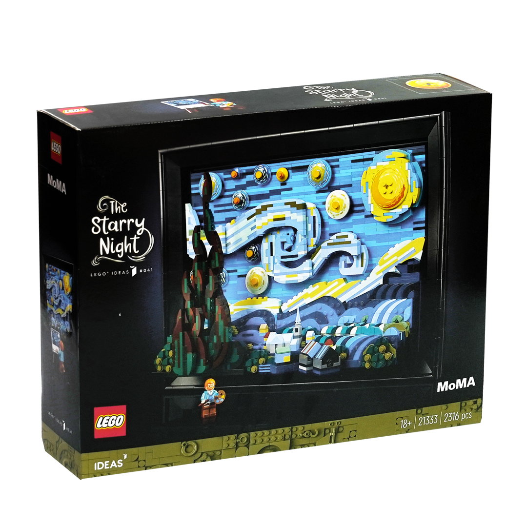 LEGO/乐高积木21333积木玩具梵高星空1盒成人乐高收藏款拼搭玩具