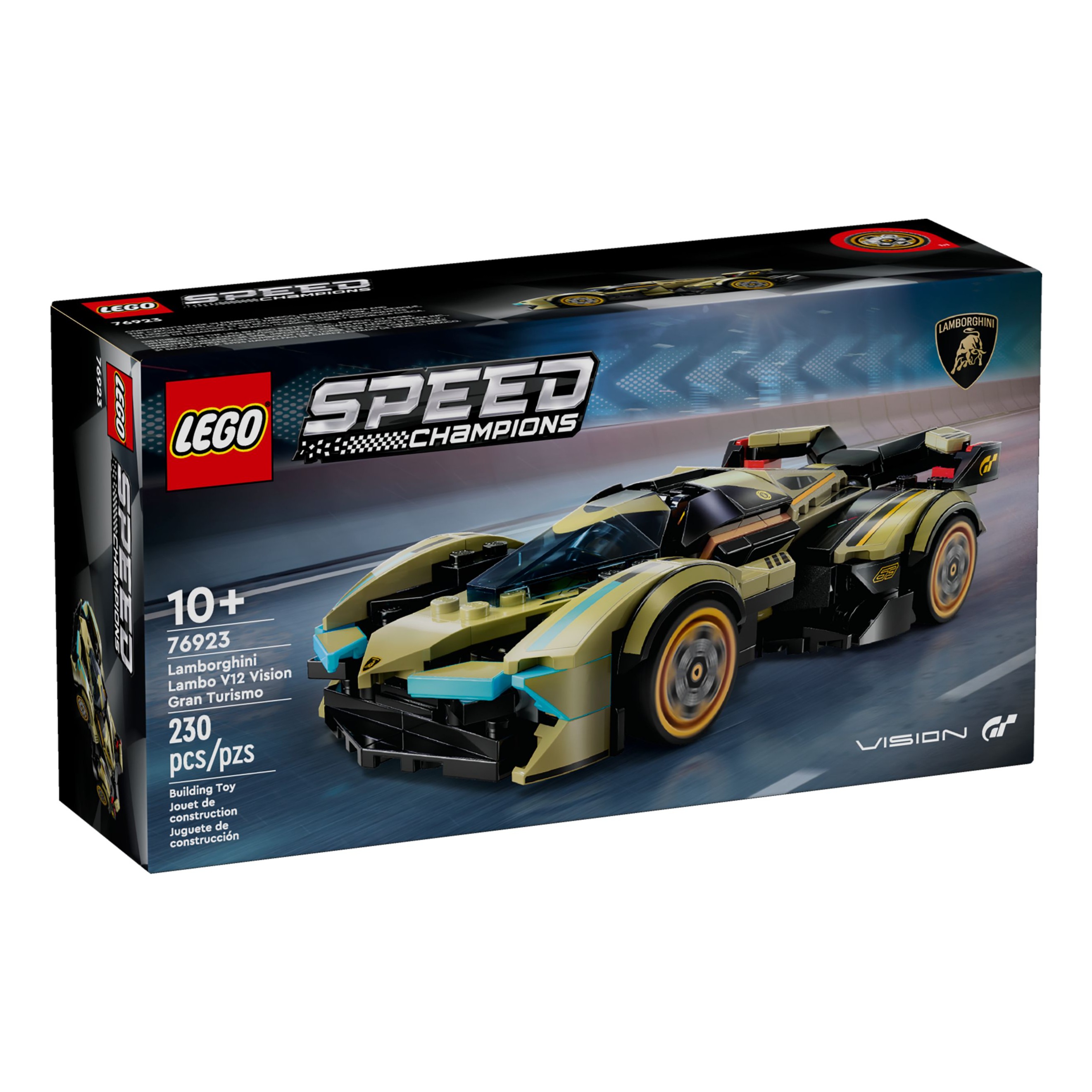 LEGO/乐高积木玩具76923兰博基尼GT超级跑车1盒成人积木玩具