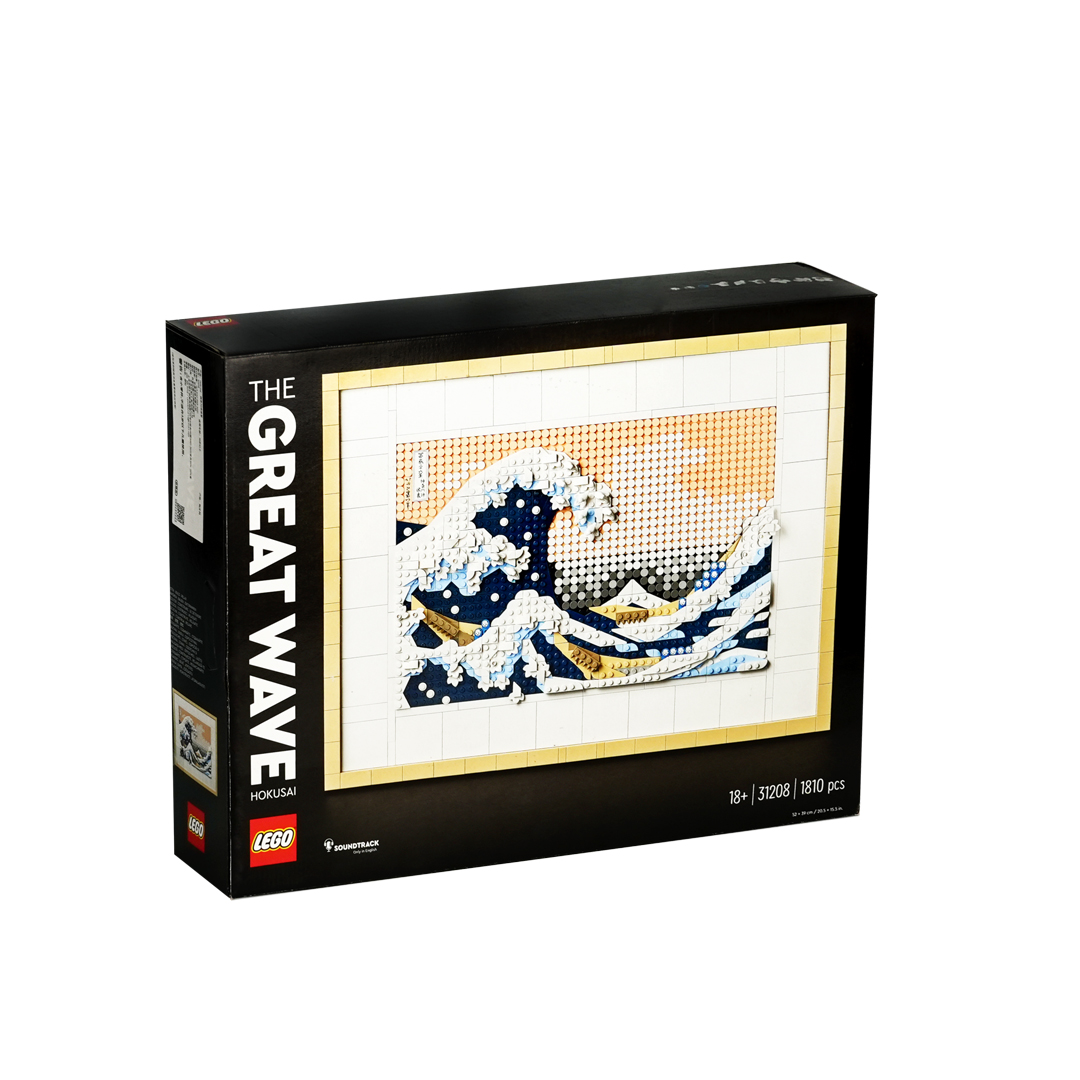 LEGO/乐高积木31208积木玩具神奈川冲浪1盒成人乐高收藏款礼物