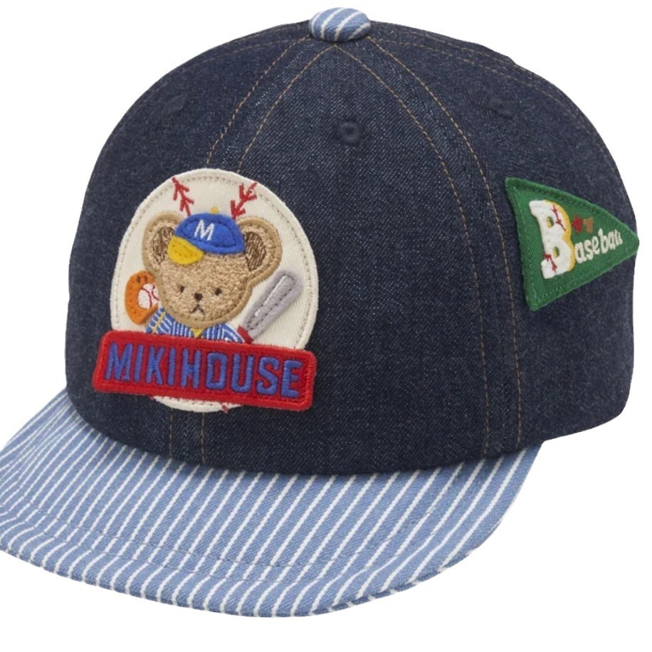 （瑕疵品）刺绣棒球帽儿童牛仔秋冬款男童帅气鸭舌帽