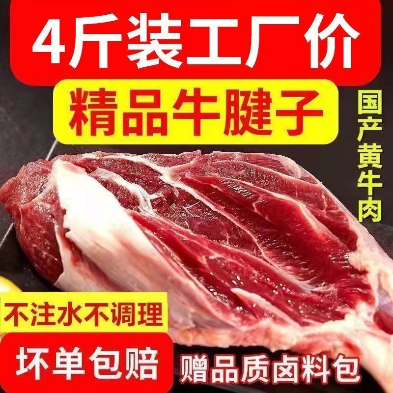 顺丰包邮【拍2斤送2斤到手4斤】新鲜精品原切营养大块牛肉腱子肉s