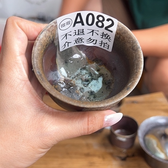 景德镇柴烧瑕疵浮力款082