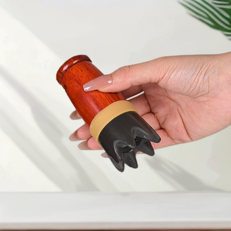 砭石艾灸头疗罐 红木灸小爪直播间活动款