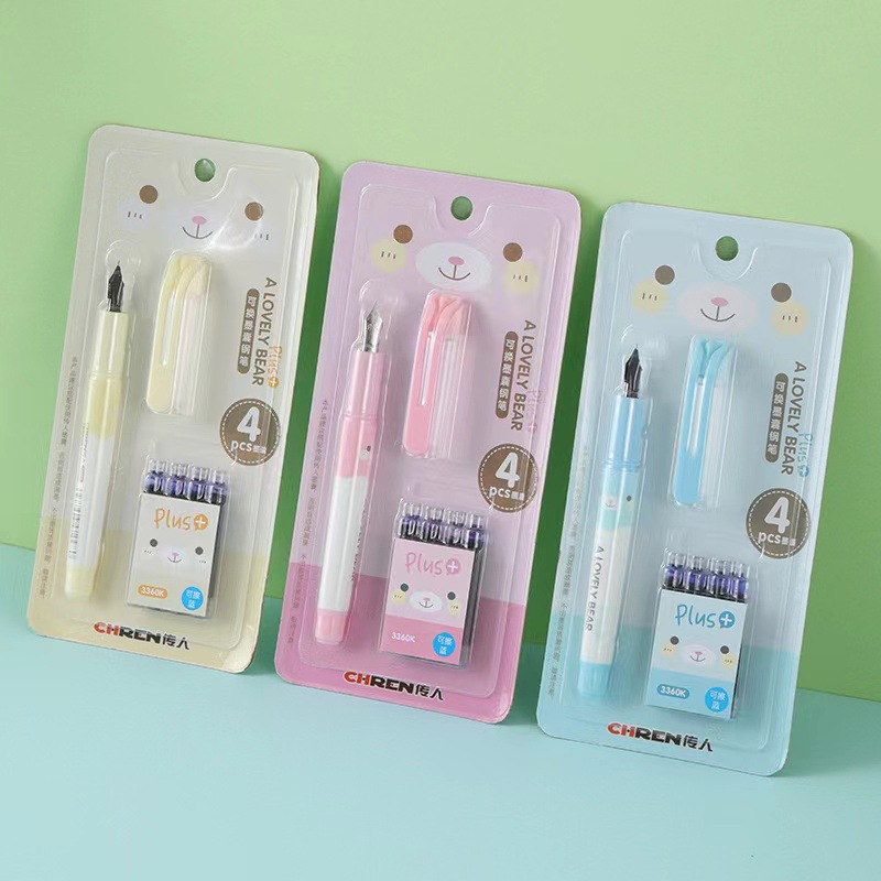 传人钢笔可换囊钢笔套装