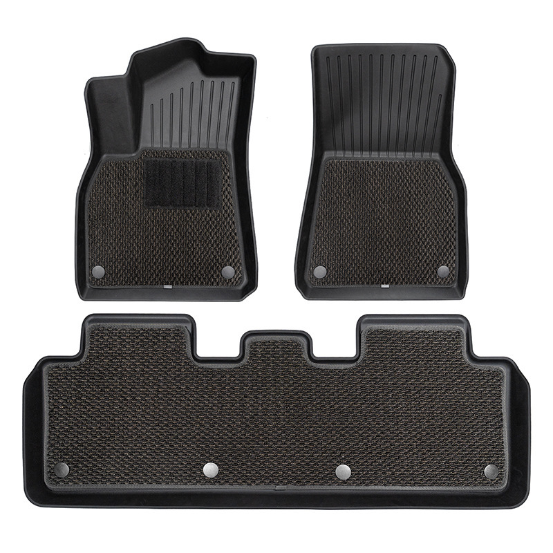 适用特斯拉Model3/焕新版3脚垫TPE备箱垫坐垫全包款防刮耐脏垫子