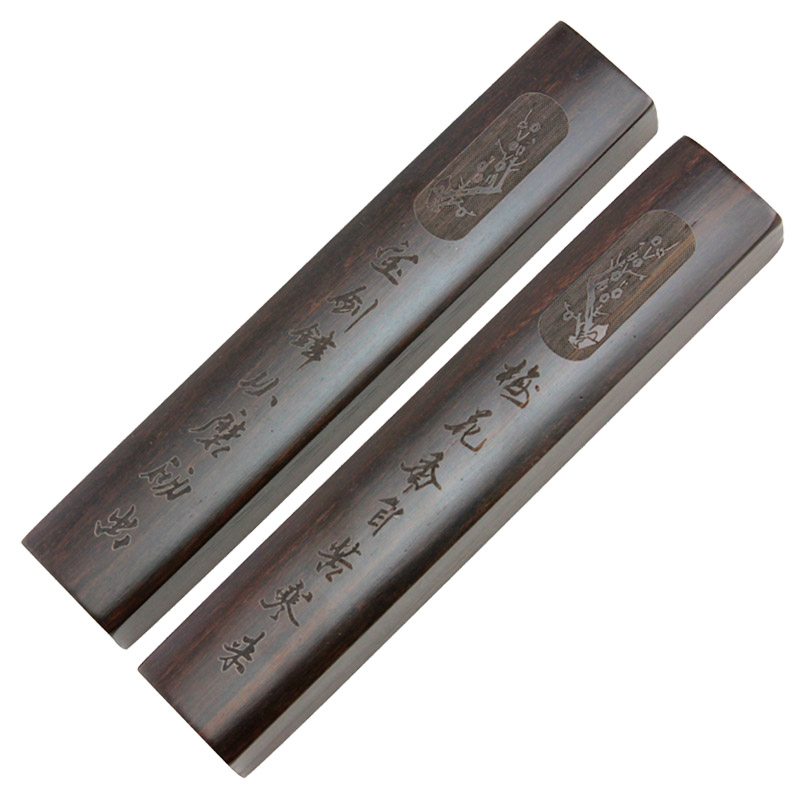 镇尺 毛笔书法绘画用文房用品 学生实木镇尺
