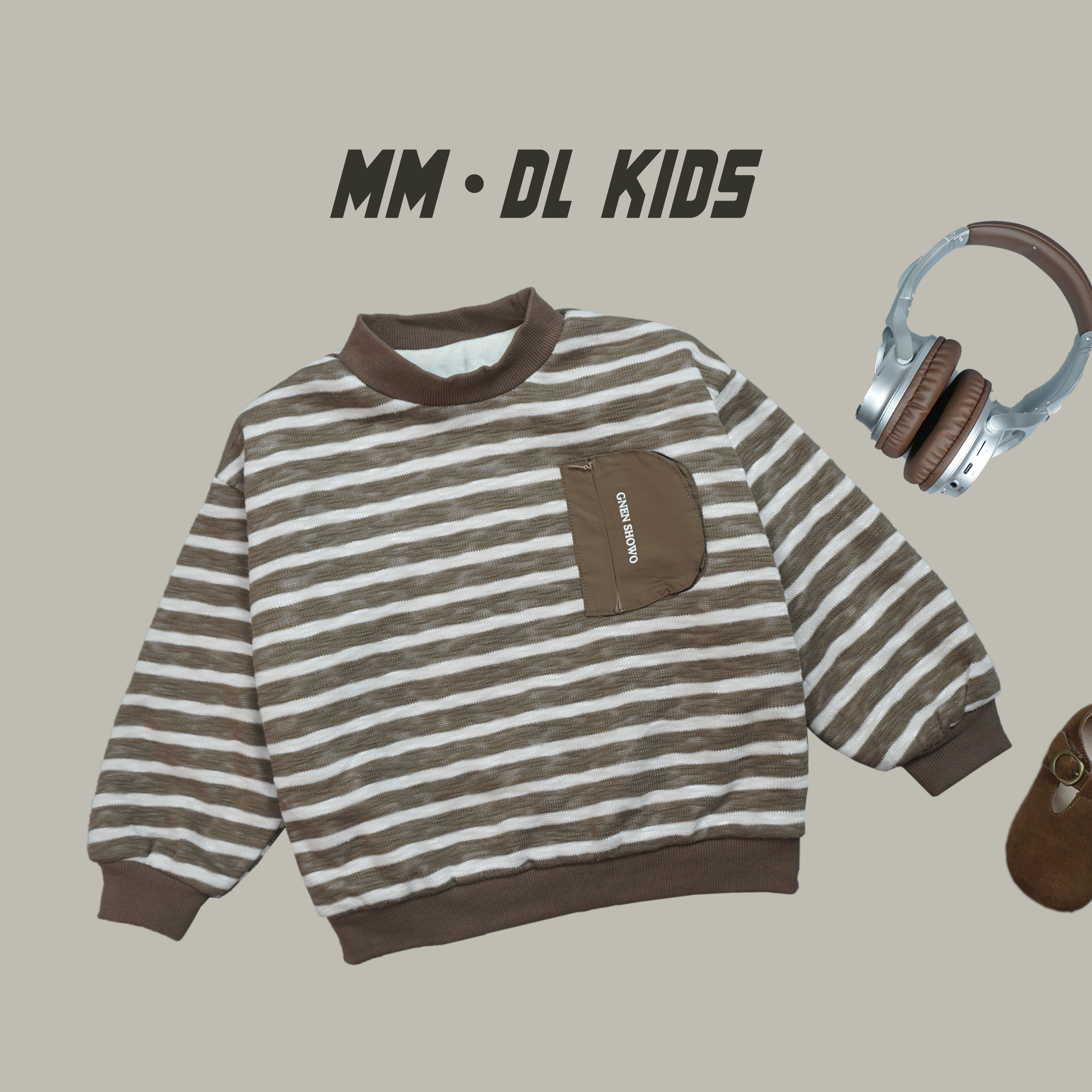 【麦萌家】男童加绒加厚连帽卫衣2023秋季新百搭好看中大童儿童套装