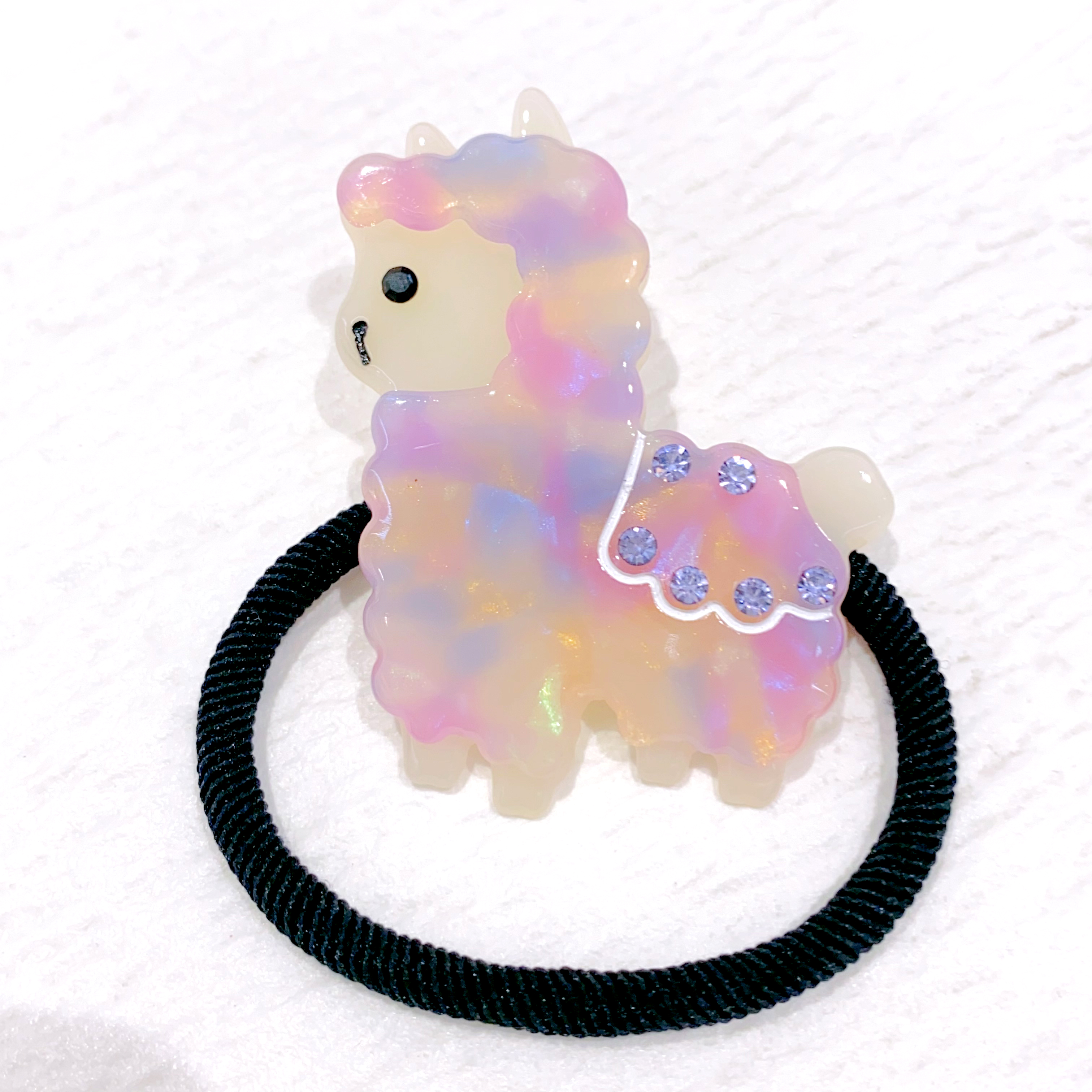 【SY-7129】羊驼 成人大童卡通发绳创意亲子发饰