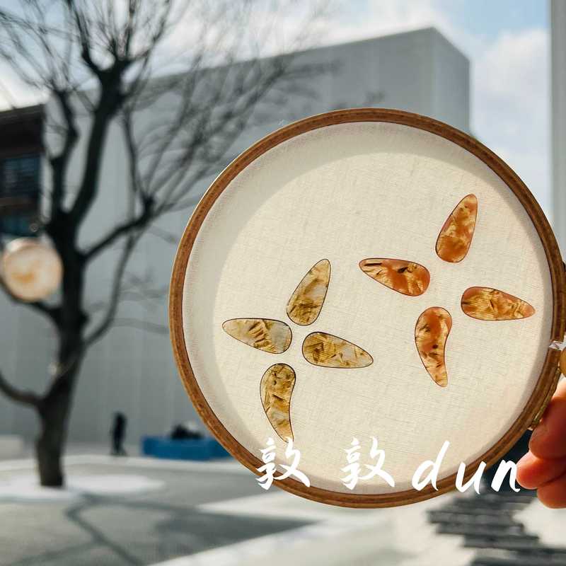 【高分子古筝指甲】新款高颜值双面弧专业演奏型通用款古筝指甲