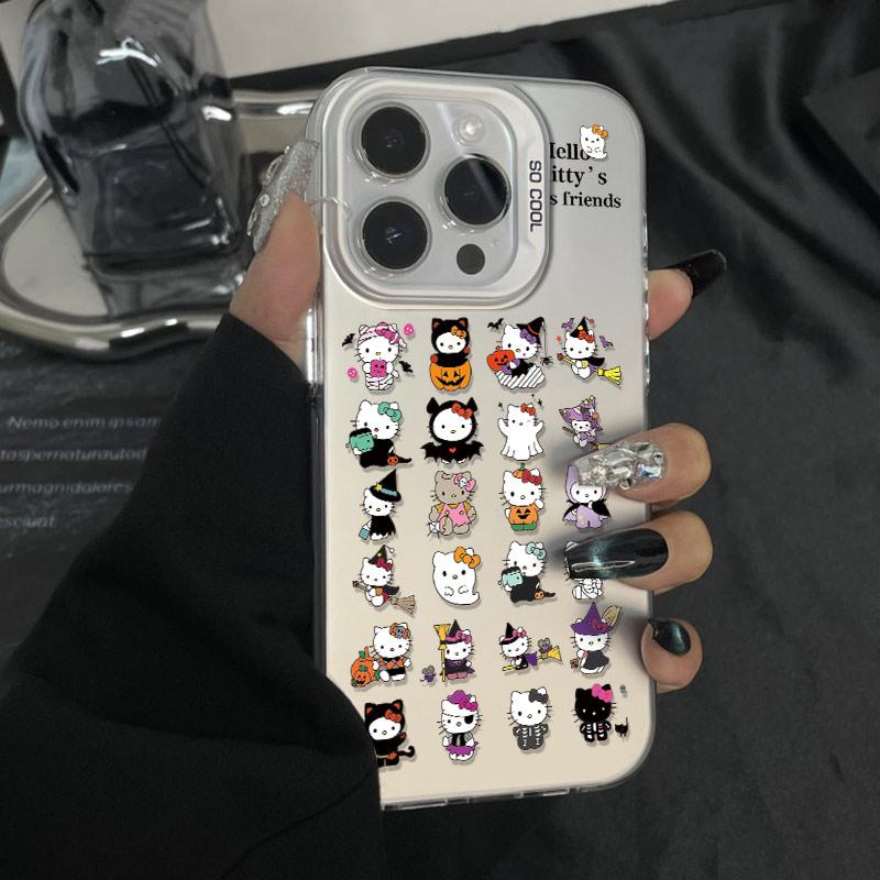 卡通cos凯蒂猫苹果15/14Promax手机壳高级iPhone13Pro创意12防摔