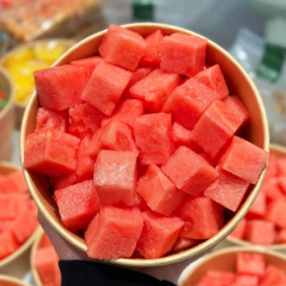 果切西瓜切盒 （不低于400克）