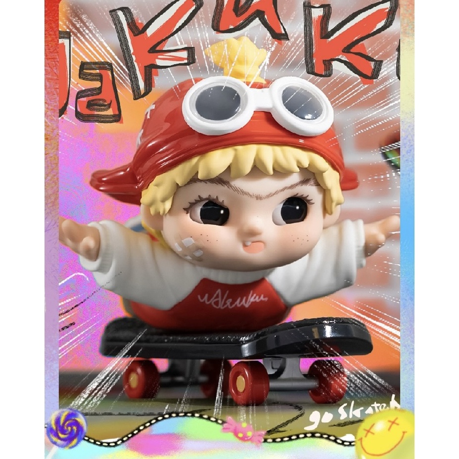 【拆盒】WAKUKU童年重映会系列潮玩盲盒手办