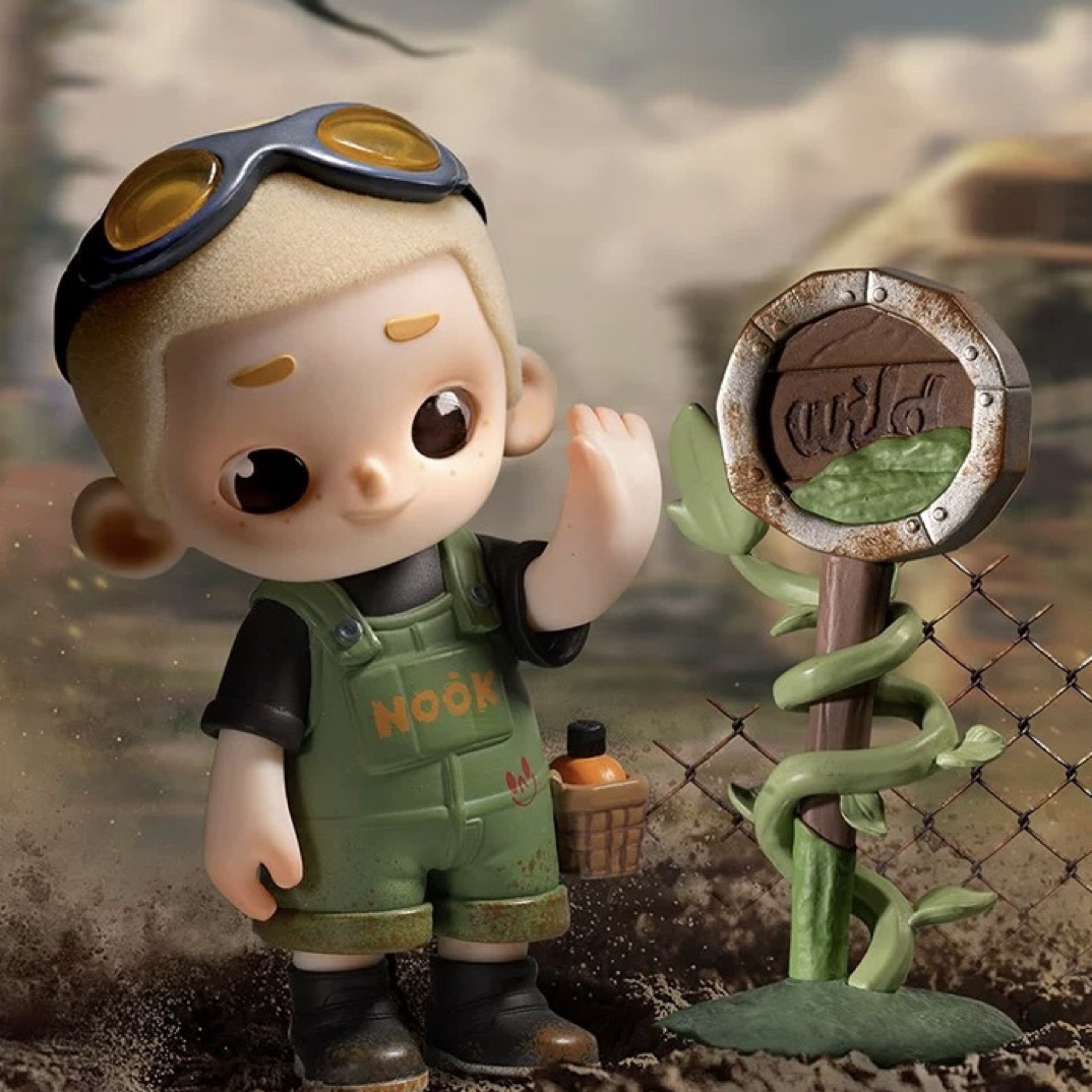 【拆盒】NOOK废土乐园系列盲盒潮玩可爱手办
