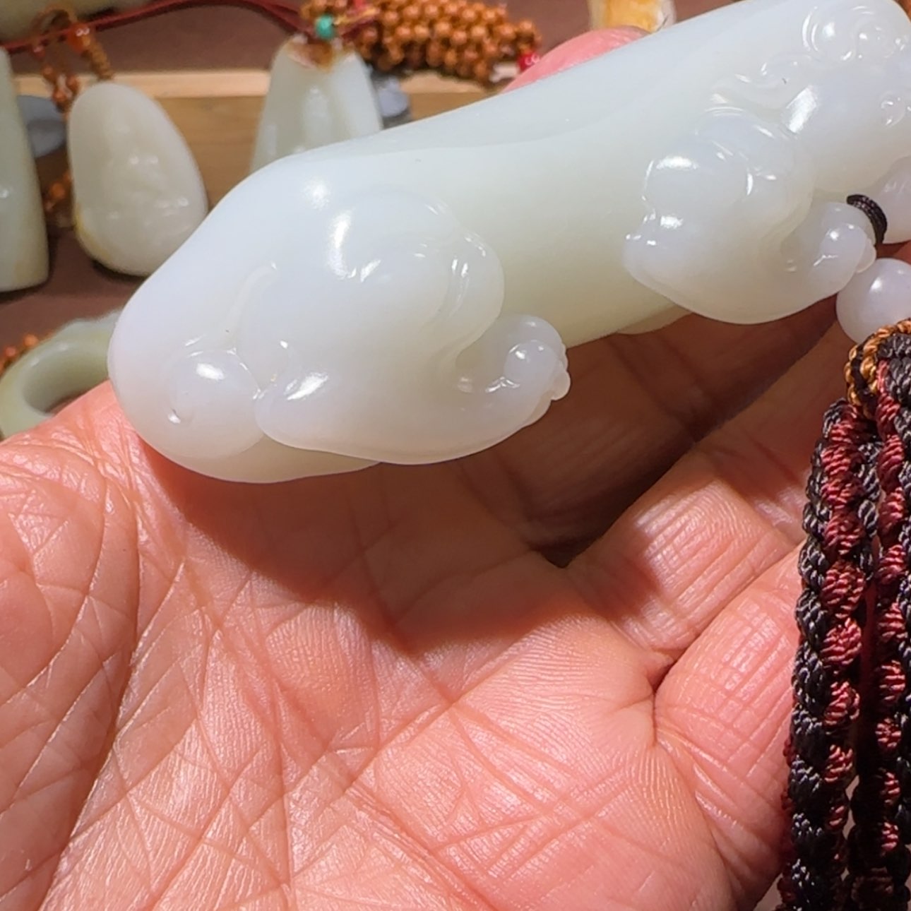 【闪购商品】和田玉颈饰未镶嵌大**子