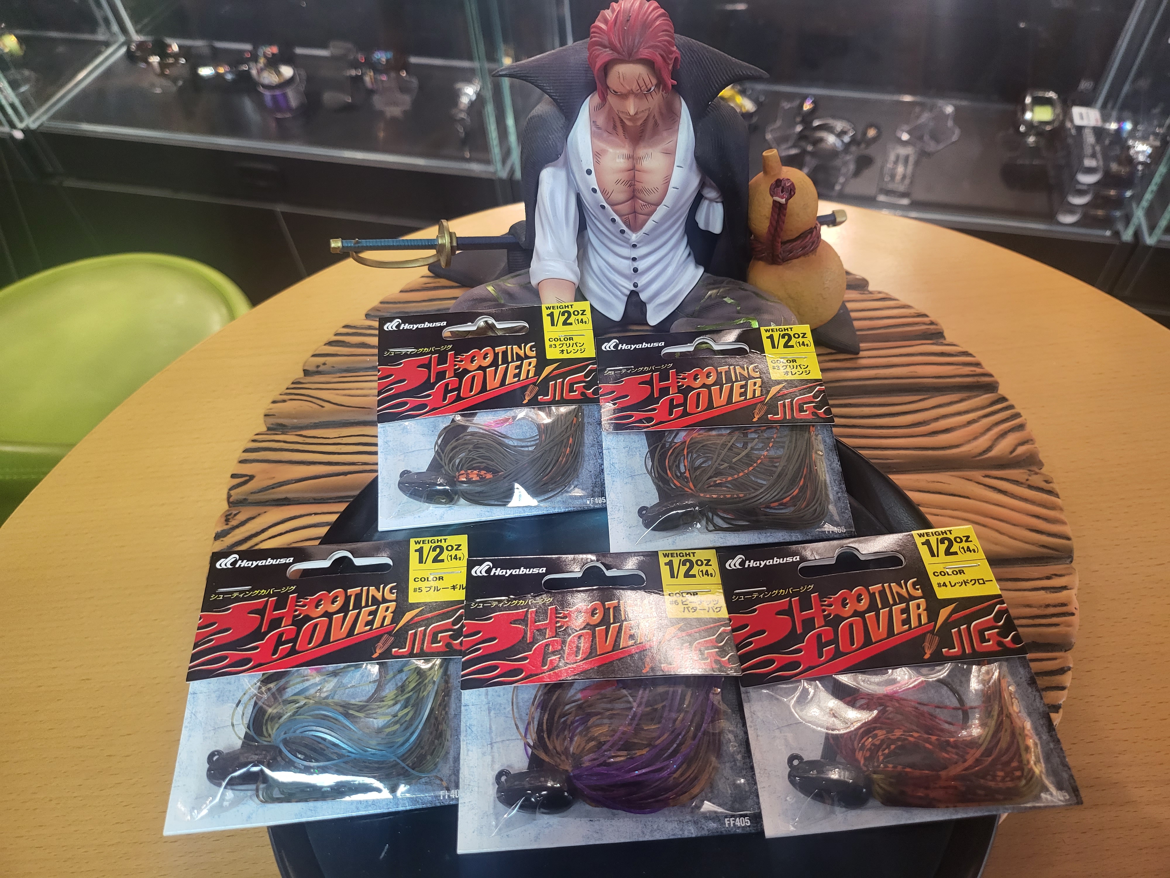 日本Hayabusa SHOOTING COVER JIG FF405 障碍JIG钩 14克路亚饵