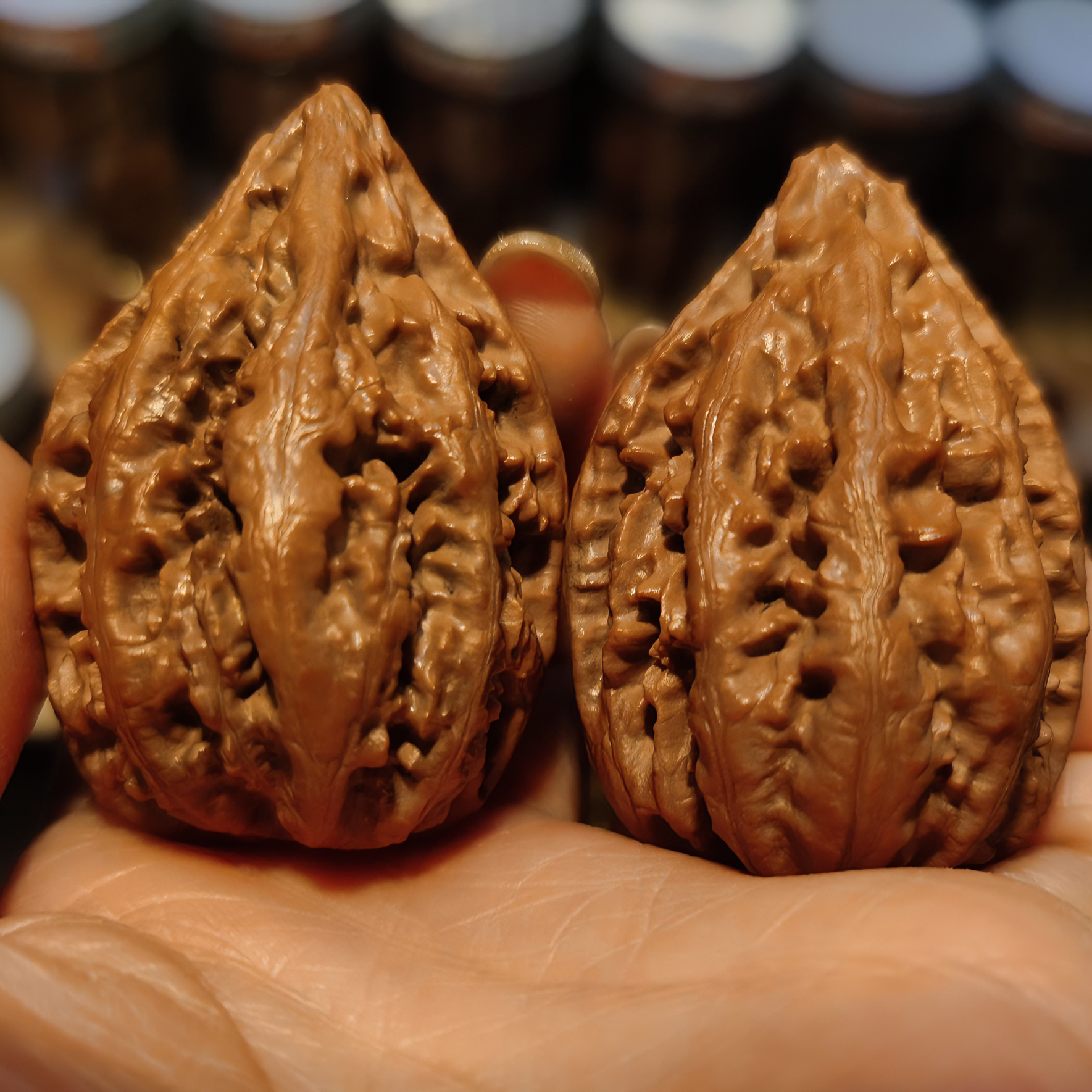 东北野生秋子核桃【老树五常塔尖】