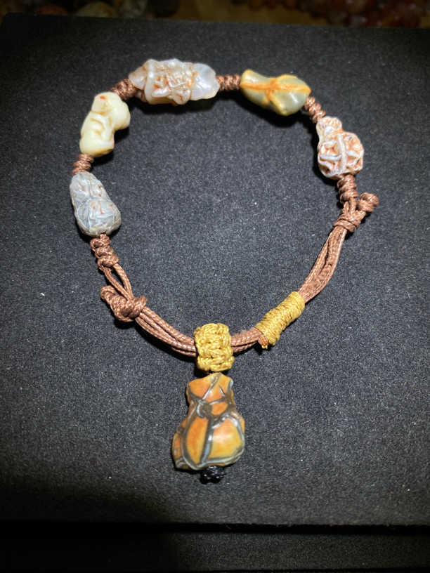 非金属手链 戈壁石