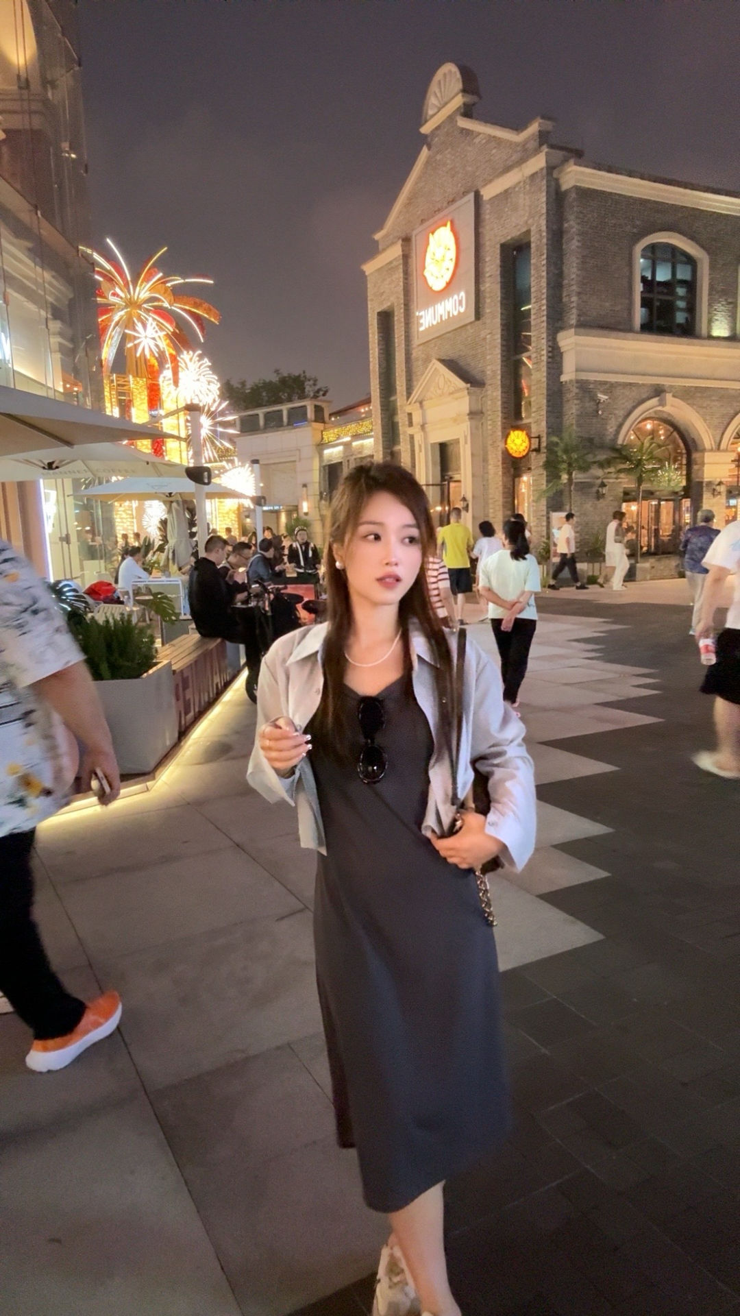 桃子西夏季小个子设计感外套短款小众时尚显瘦宽松连衣裙