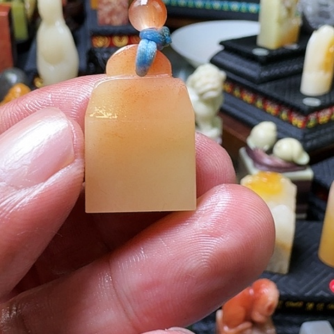 寿山石桃花芙蓉石