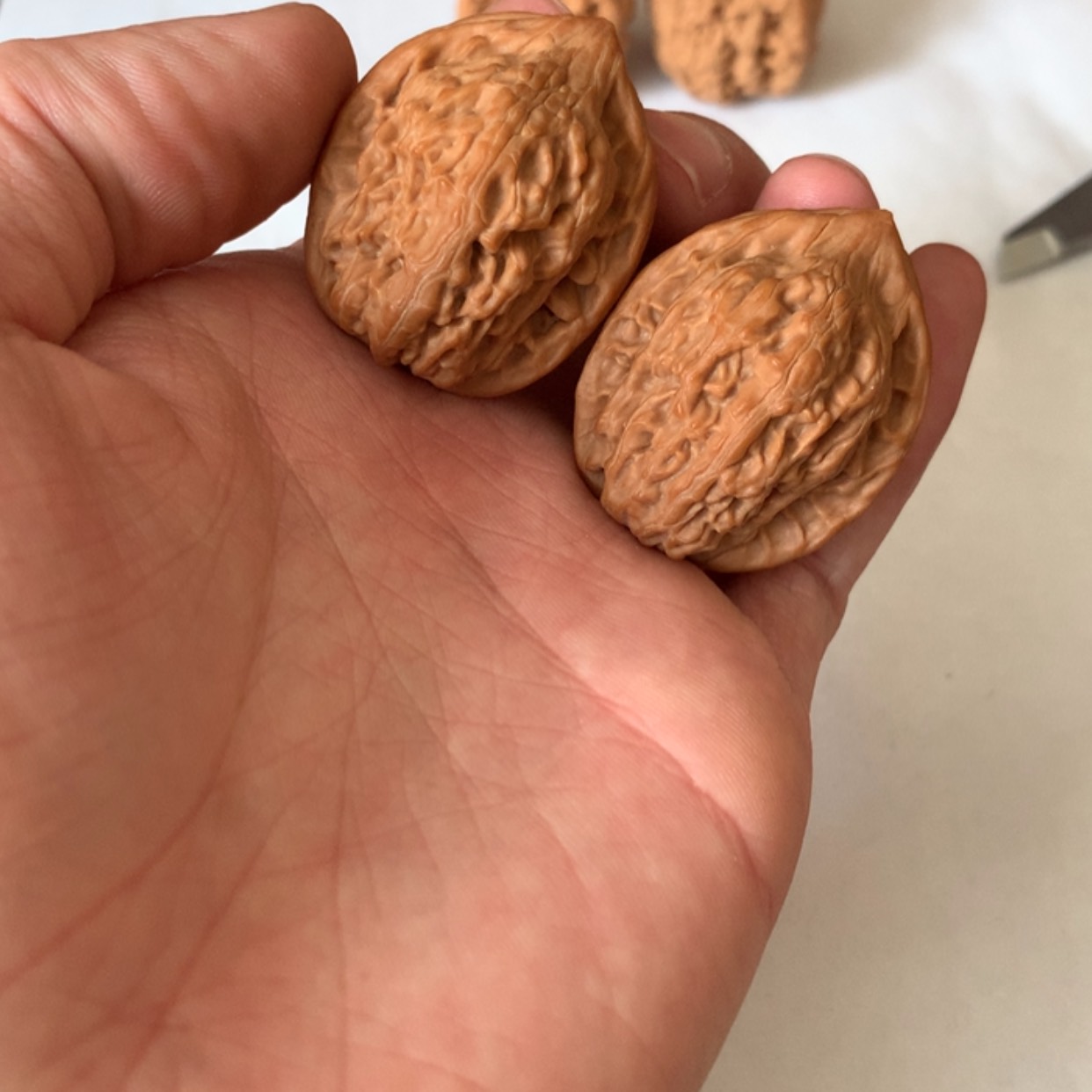 【闪购商品】文玩核桃把件C****公32老鸡心