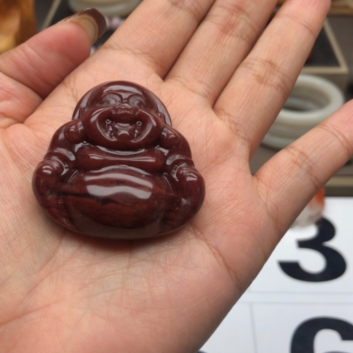 【闪购商品】石英质玉项链未镶嵌丁*