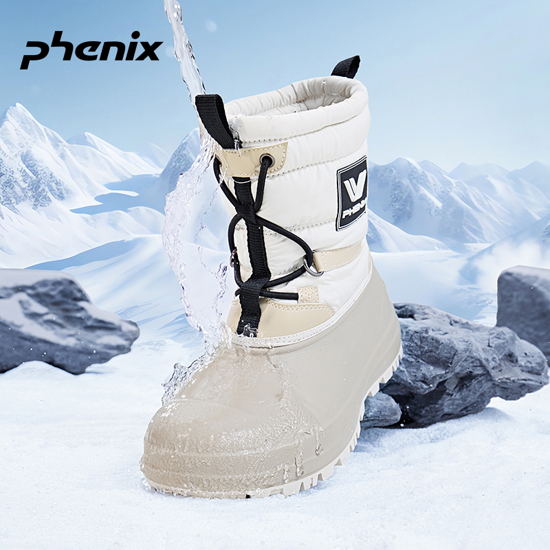 phenix菲尼克斯WARM BOOTS户外雪地靴女2025冬季新款防水保暖棉鞋