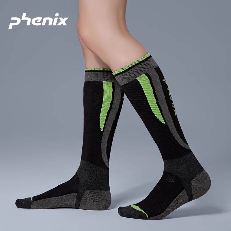phenix菲尼克斯SKI竞技系列滑雪袜男士单双板运动袜PSAG8SO81
