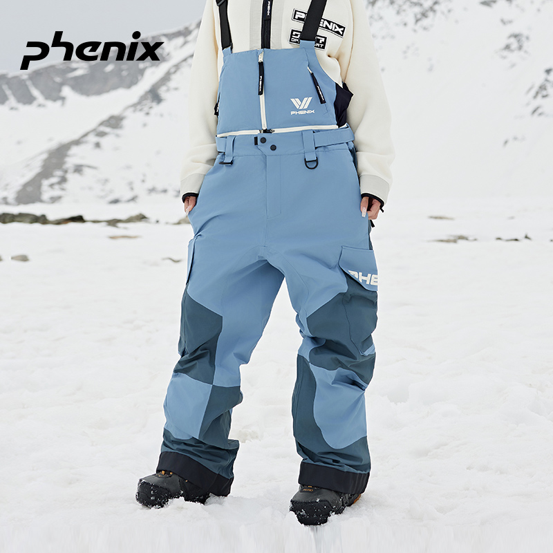 phenix菲尼克斯SP27LITE单双板背带滑雪裤男女款2025新款专业裤装