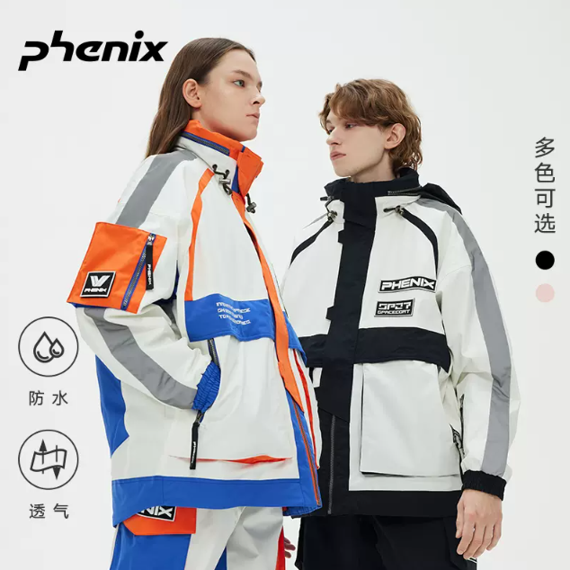 phenix菲尼克斯SP27单双板滑雪服男女士复古加厚防水防风保暖外套