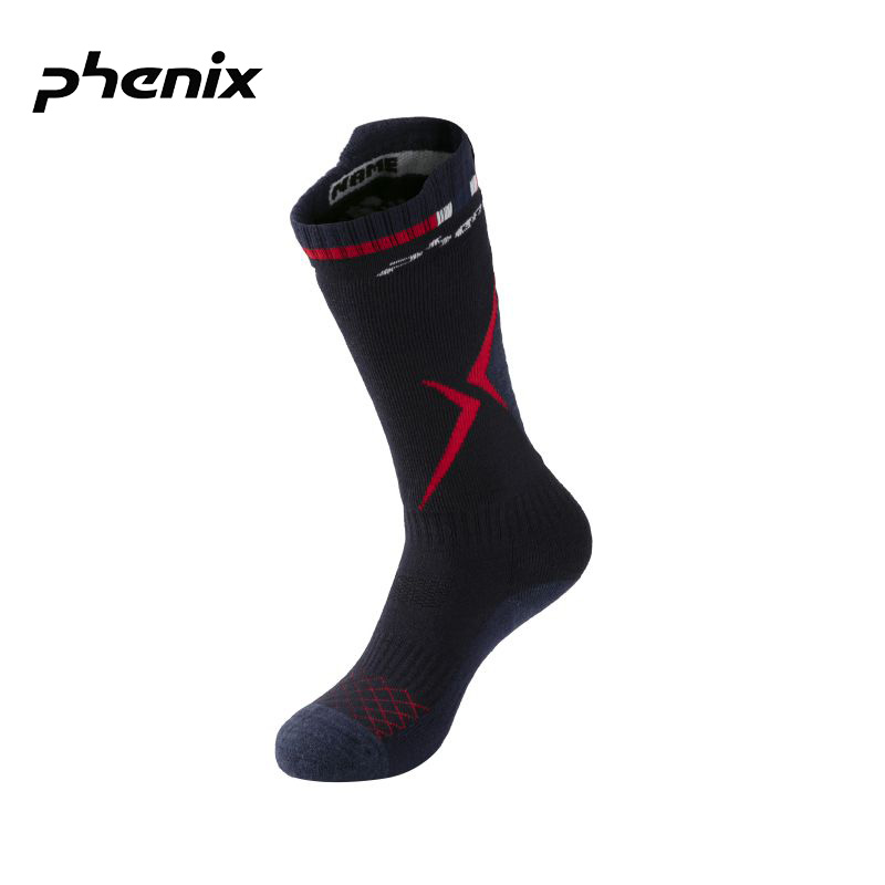 phenix菲尼克斯SKI竞技系列男女大童减震吸汗专业户外休闲滑雪袜