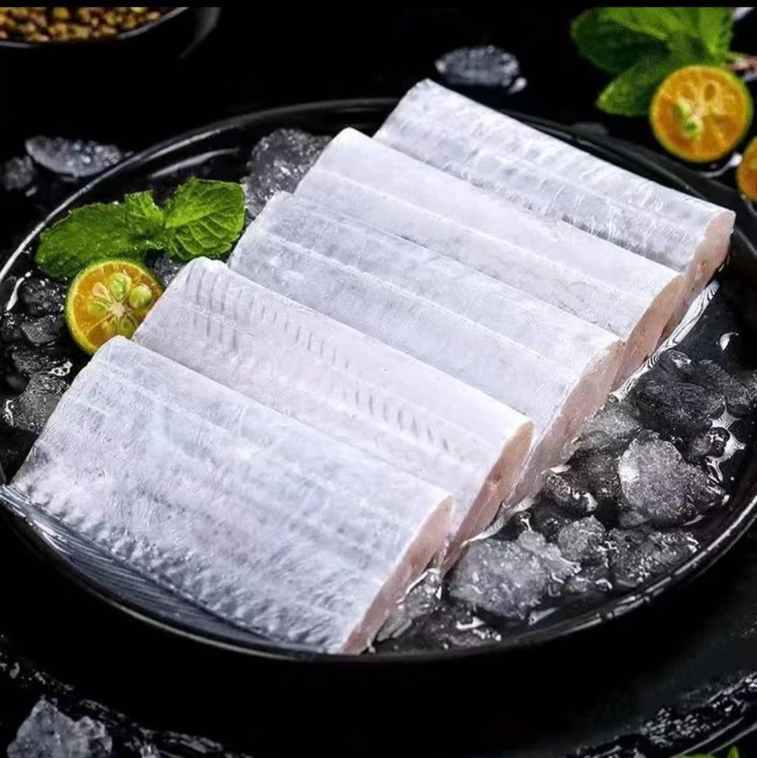 【顺丰冷链】海捕新鲜带鱼 本地油带鱼 精选中段500克/包 