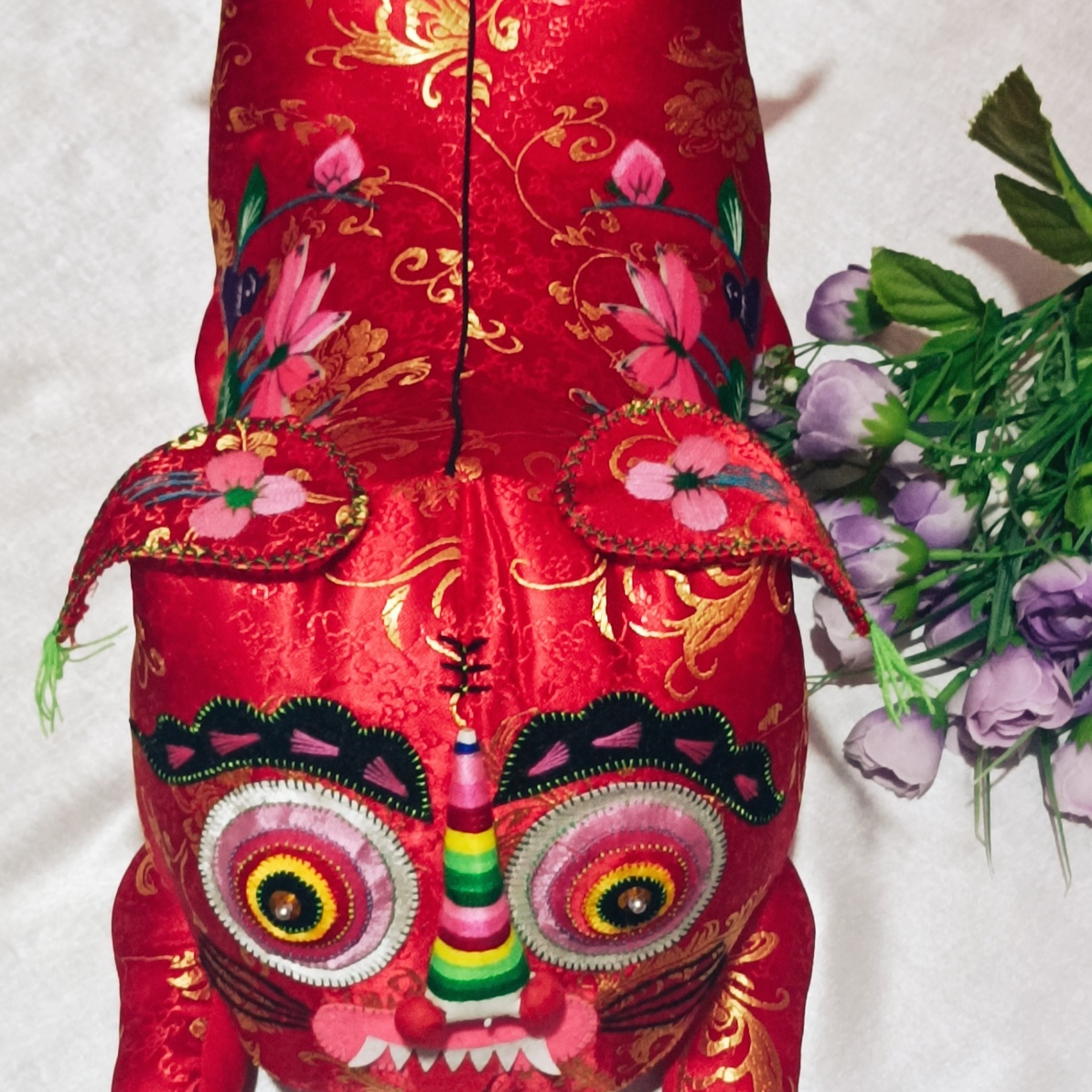 纯手工满月布艺大老虎  配件