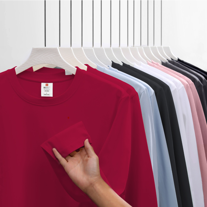 【男女同款圆领卫衣】320克100%新疆棉宽松长袖男女春秋冬打底衫棉