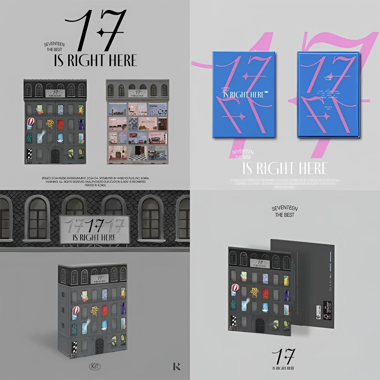 【现货非偏远包邮】潮玩SEVENETEEN次 精选专17 IS RIGHT HERE 专辑