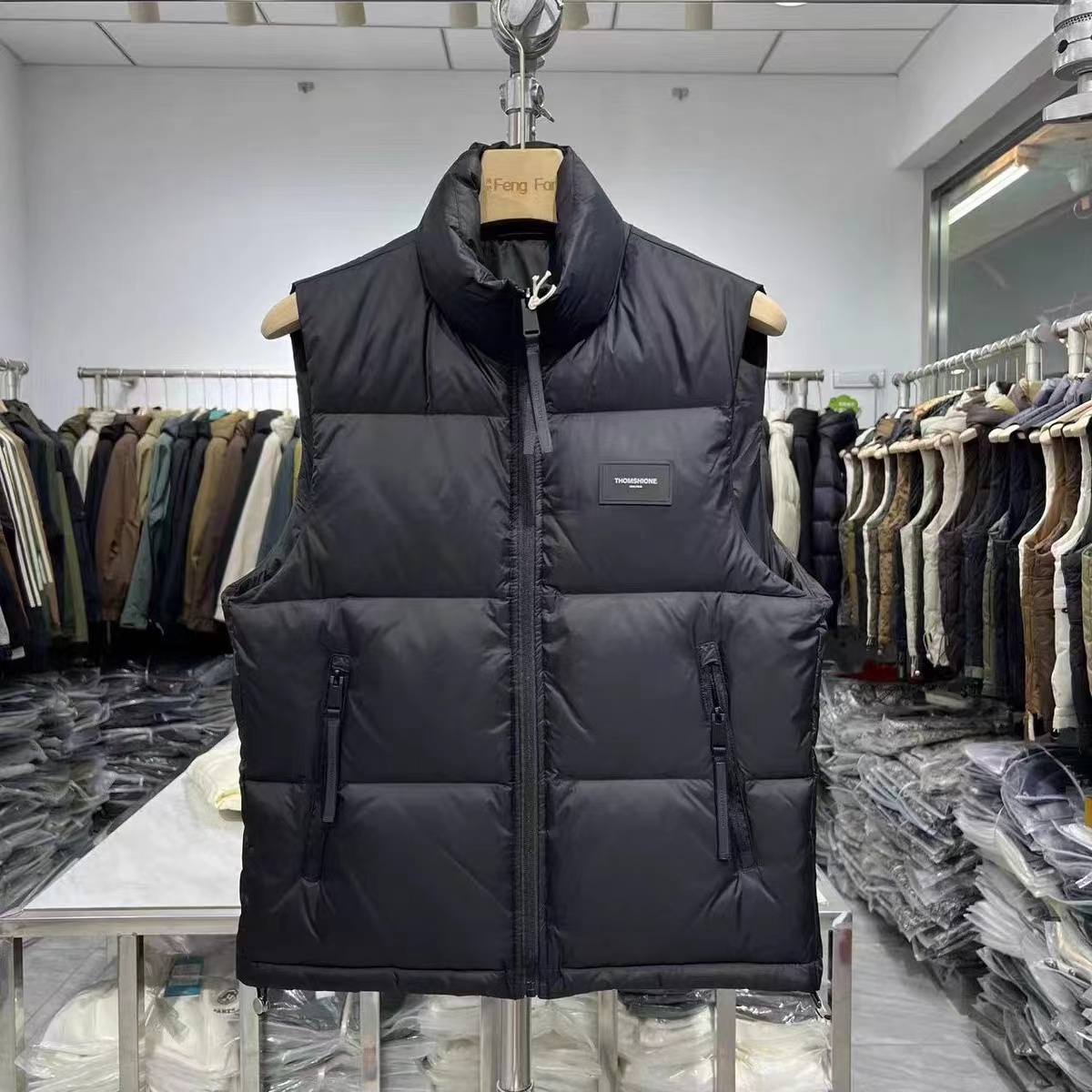 太空棉工装马甲男外穿2025加厚保暖立领背心坎肩秋冬季男款