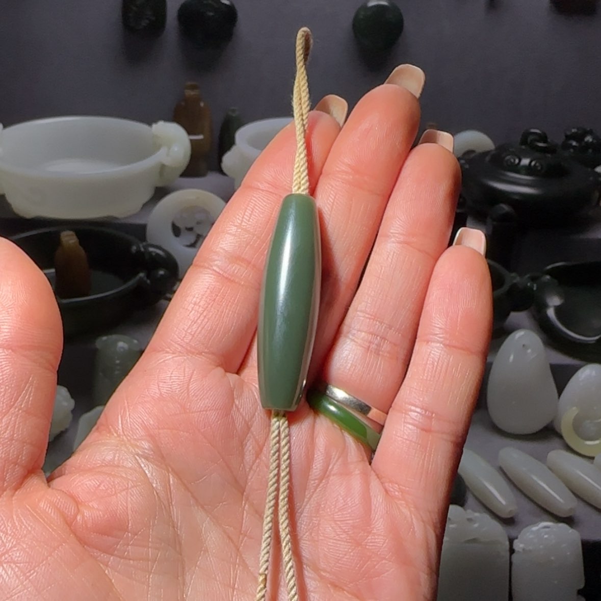 【闪购商品】和田玉（青玉）挂件未镶嵌