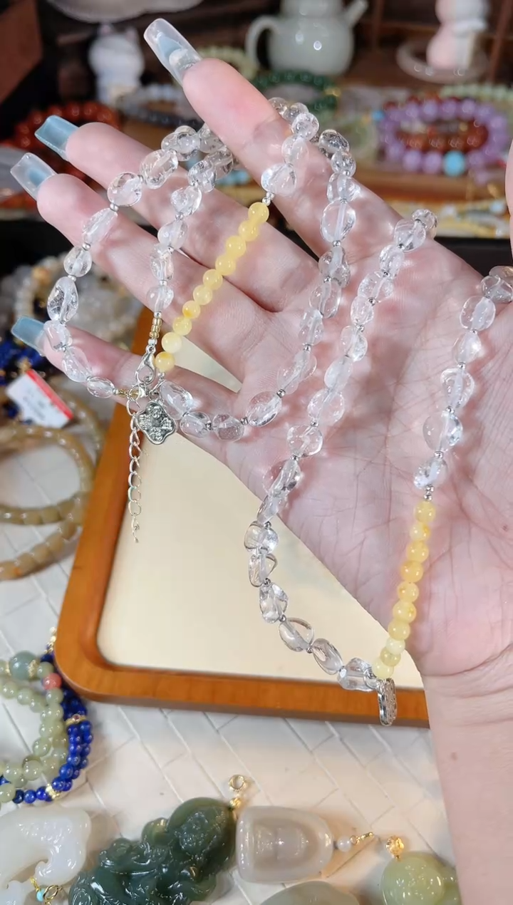 【闪购商品】蜜蜡颈饰未镶嵌多样性发货其一