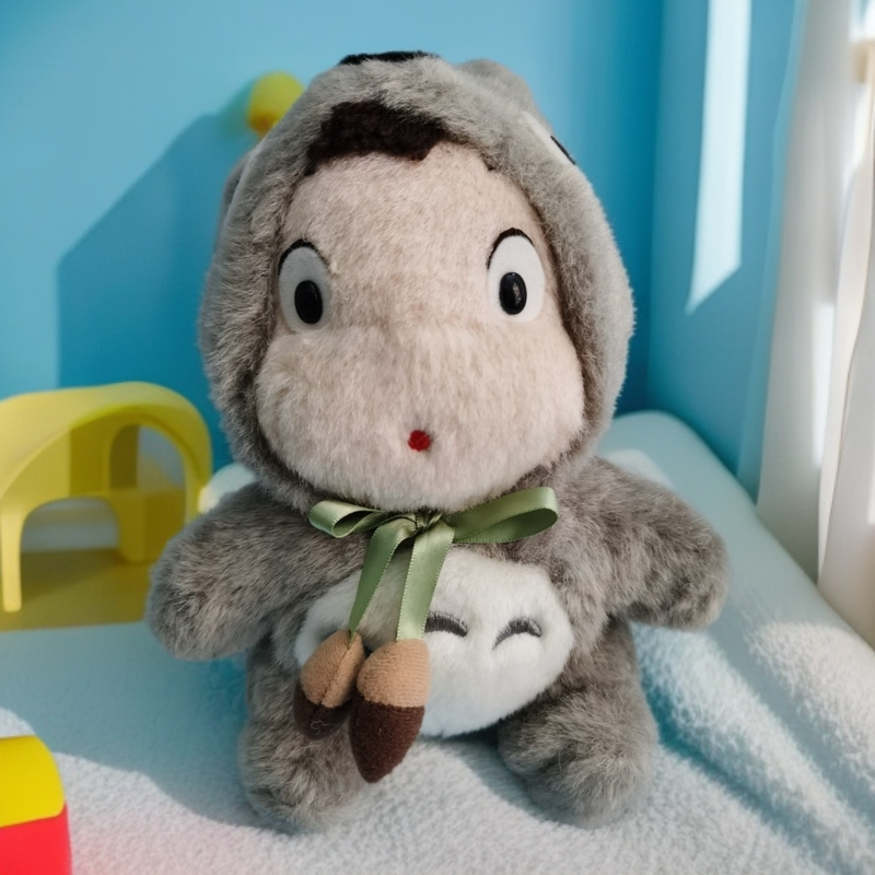 全新，外贸正版，宫崎骏，《龙猫》，龙猫变装小梅，毛绒玩具公仔