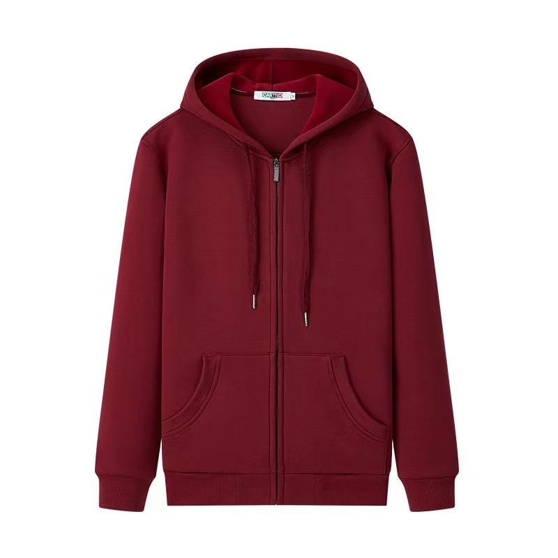 【连帽开衫】休闲潮流卫衣外套中青少年百搭宽松加厚外衣（经典净版）