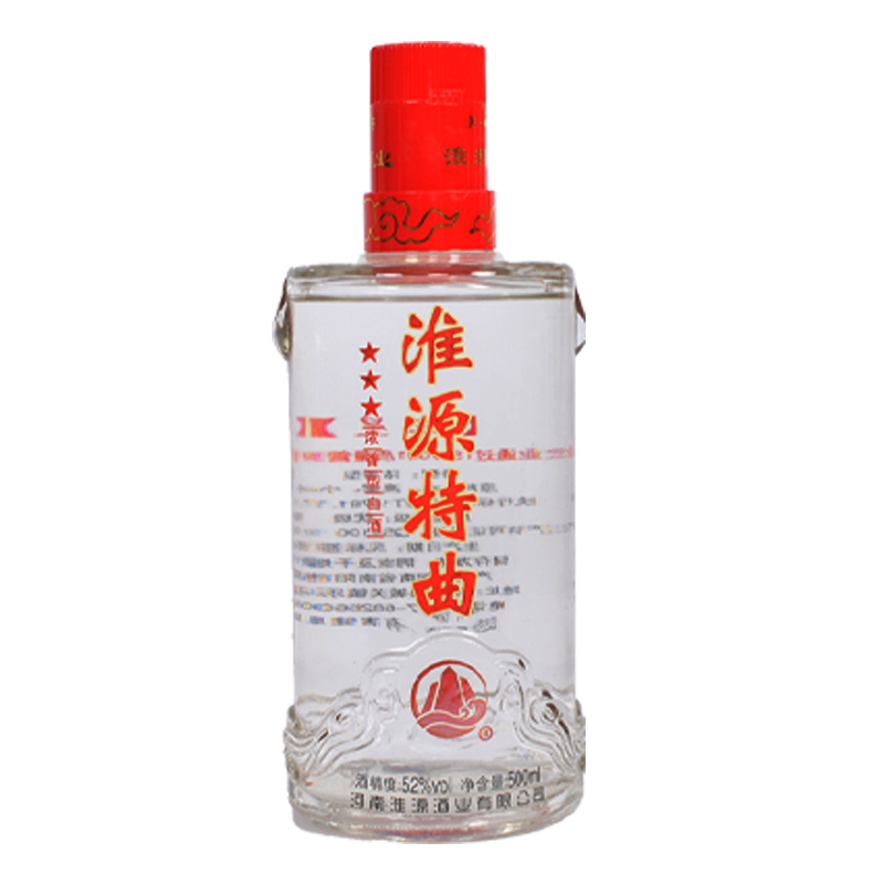 淮源三星特曲1瓶/6瓶装浓香型纯粮酿造白酒52度500ml52度500ml