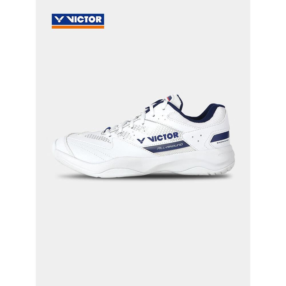 VICTOR/威克多A301-AB通款白/标准蓝羽毛球鞋