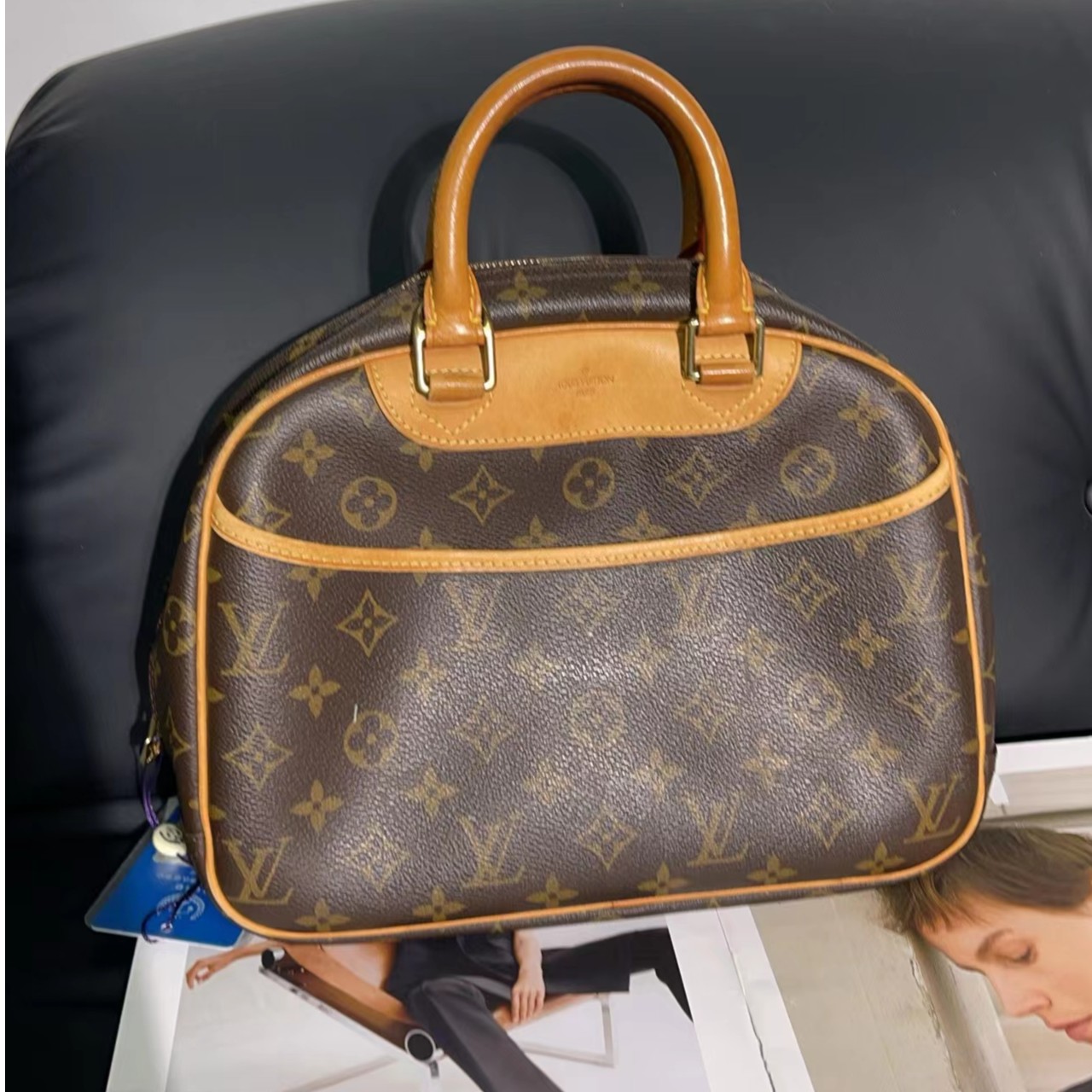 95新 LouisVuitton/路易威登 艾派尔/Lv路易威登小号珍妮包1472