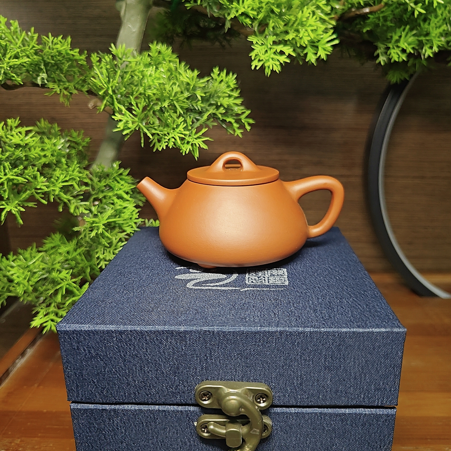 潮州朱泥手拉壶鸡蛋黄子冶石瓢潮州本地泥料全手工拉胚 100毫升