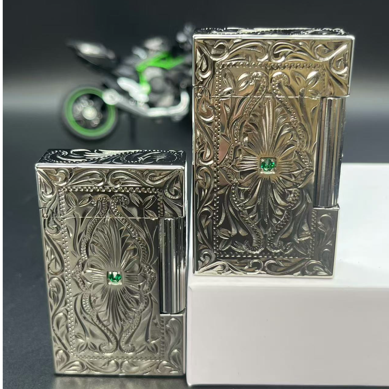 KELEISI卡路联名克雷斯洛克心梦境双火充气打火机铜钢音清脆送礼