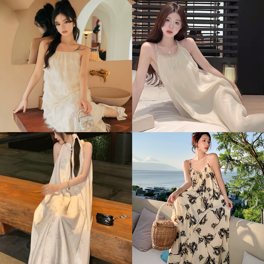 【F01-F10】气质女装针织百搭韩版时尚设计感女士减龄短袖