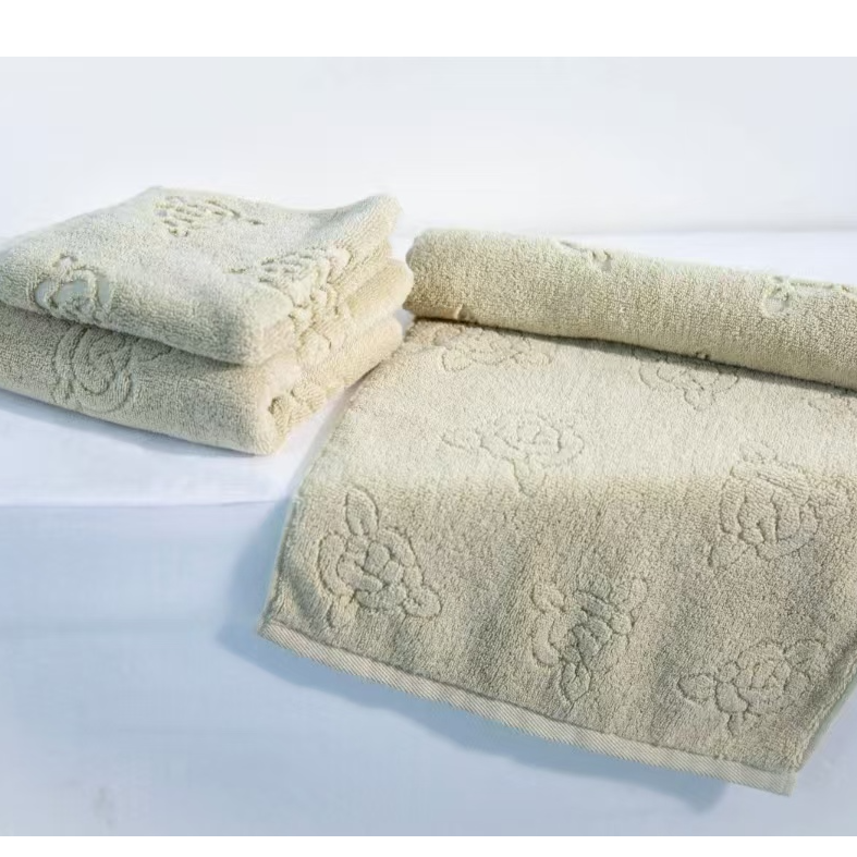 中国新疆彩棉毛巾*2条家用天然彩棉柔软透气 34cm*76cm 加厚吸水