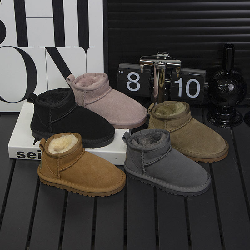 【牛皮】定制款～周冬雨同款雪地靴 16052